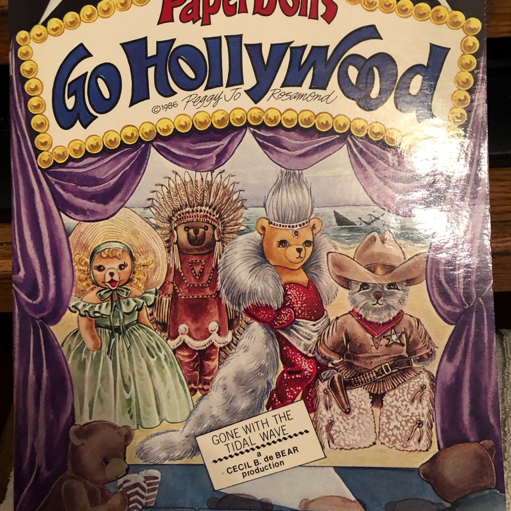 Paper Dolls Go Hollywood Book